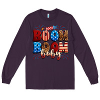 Plum Boom boom baby Long Sleeve Tee - Neo Western