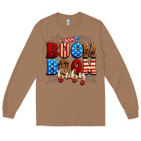 Toasted Coconut Boom boom baby Long Sleeve Tee - Neo Western