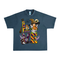Midnight Navy halloween love gnome Urban Heavy Tee - BarkalooDesign