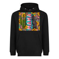 Black western mama with baby bear Heavyweight Hoodie - Artiststas