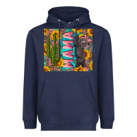 Navy western mama with baby bear Heavyweight Hoodie - Artiststas