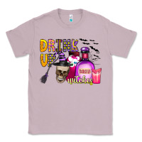 Lilac drink up witches Classic Tee - CowhideDigitalArt