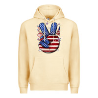 Pina Colada peace 4th july Premium Hoodie - NancyCooperArtShop
