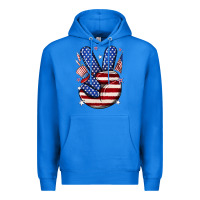 True Royal peace 4th july Premium Hoodie - NancyCooperArtShop