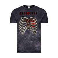 Cloud Black Radiology Vintage Tee - RanaPortraitStore