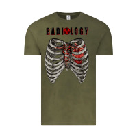 Vintage Olive Radiology Vintage Tee - RanaPortraitStore
