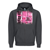 Smoke breast cancer Zipper Hoodie - JahusDesignShop