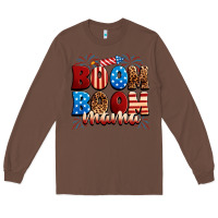 Chestnut Boom boom mama Long Sleeve Tee - Neo Western