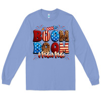 Colony Blue Boom boom mama Long Sleeve Tee - Neo Western