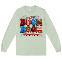Matcha Boom boom mama Long Sleeve Tee - Neo Western
