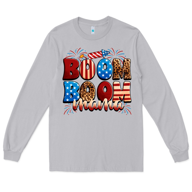 Boom Boom Mama Long Sleeve Tee by Neo Western | Teevron