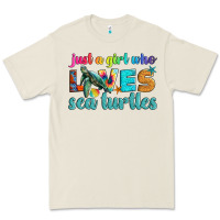 Bone just a girl who loves sea turtle Premium Tee - Artiststas