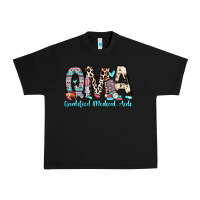 Black qma qualified medical aide Urban Heavy Tee - Zillion Design Studio