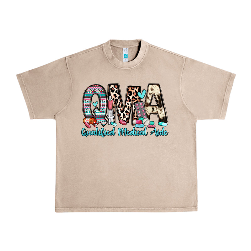 Qma Qualified Medical Aide Urban Heavy Tee by Zillion Design Studio | Teevron
