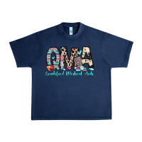 Navy qma qualified medical aide Urban Heavy Tee - Zillion Design Studio