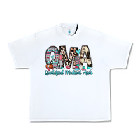 White qma qualified medical aide Urban Heavy Tee - Zillion Design Studio