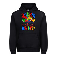 Black autism is not a disability it's a different abilit Urban Hoodie - LillyAllenDesigns