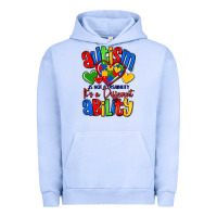 Pigment Grape Ice autism is not a disability it's a different abilit Urban Hoodie - LillyAllenDesigns