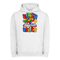 Pigment Lunar Rock autism is not a disability it's a different abilit Urban Hoodie - LillyAllenDesigns
