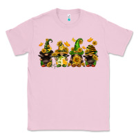 Bubblegum Pink sunflower gnomies Classic Tee - FaDigitalArtStudio