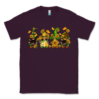 Plum sunflower gnomies Classic Tee - FaDigitalArtStudio
