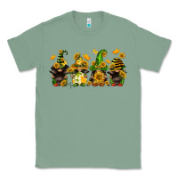 Sage sunflower gnomies Classic Tee - FaDigitalArtStudio