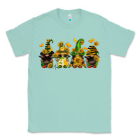 Seafoam sunflower gnomies Classic Tee - FaDigitalArtStudio