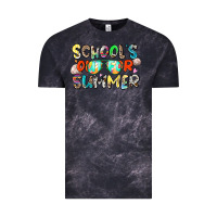 Cloud Black school's out for summer Vintage Tee - Zillion Design Studio