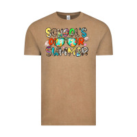 Vintage Coffee school's out for summer Vintage Tee - Zillion Design Studio