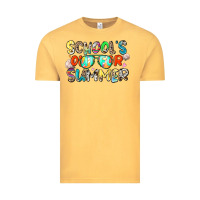 Vintage Mustard school's out for summer Vintage Tee - Zillion Design Studio