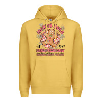 Antique Gold north pole baked fresh daily Premium Hoodie - MaliasSmallBusiness