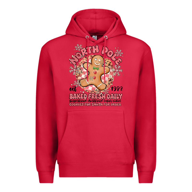 North Pole Baked Fresh Daily Premium Hoodie by MaliasSmallBusiness | Teevron