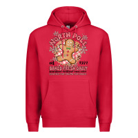 Cardinal north pole baked fresh daily Premium Hoodie - MaliasSmallBusiness