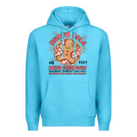 Ocean Blue north pole baked fresh daily Premium Hoodie - MaliasSmallBusiness