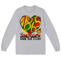 Moon Dust juneteenth 1865 graffiti Long Sleeve Tee - HRA Design Shop
