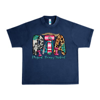Navy pta physical therapy assistant Urban Heavy Tee - Zillion Design Studio