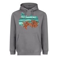 Storm wood leather patch Heavyweight Hoodie - AdoDesignShop