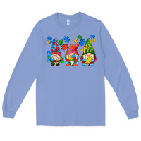 Colony Blue autism gnomes Long Sleeve Tee - AdoDesignShop