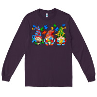 Plum autism gnomes Long Sleeve Tee - AdoDesignShop
