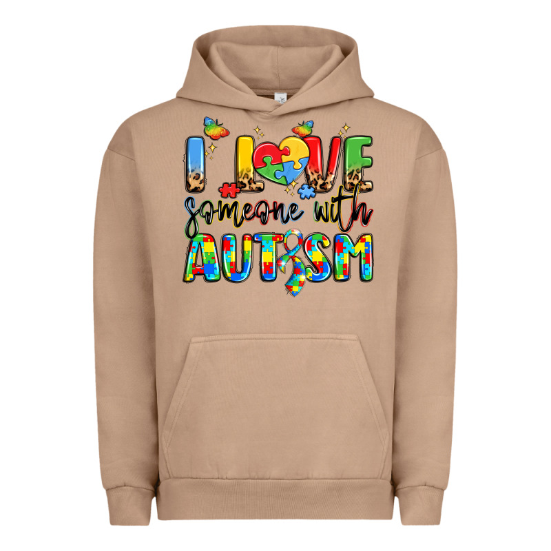 I Love Someone With Autism Urban Hoodie by LillyAllenDesigns | Teevron