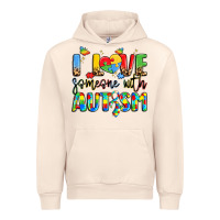 Sandshell i love someone with autism Urban Hoodie - LillyAllenDesigns