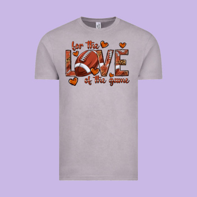 Vintage Tee for the love of the game football
