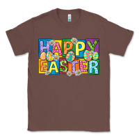 Chestnut happy easter with eggs Classic Tee - Neo Western
