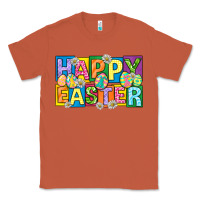 Copper happy easter with eggs Classic Tee - Neo Western