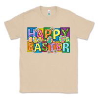 Mushroom happy easter with eggs Classic Tee - Neo Western