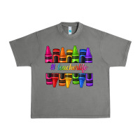 Tornado teacher life crayons Urban Heavy Tee - texasbilliewilder