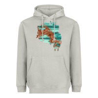 Moon Dust wood leather patch Heavyweight Hoodie - AdoDesignShop