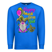 True Royal happy mardi gras y'all Premium Sweatshirt - BarkalooDesign