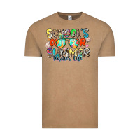 Vintage Coffee school's out for summer teacher life Vintage Tee - Zillion Design Studio