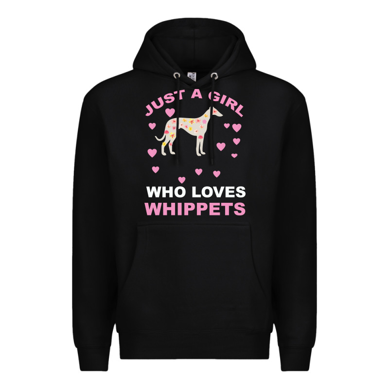 Just A Girl Who Loves Whippets Premium Hoodie by Bettercallsaul | Teevron